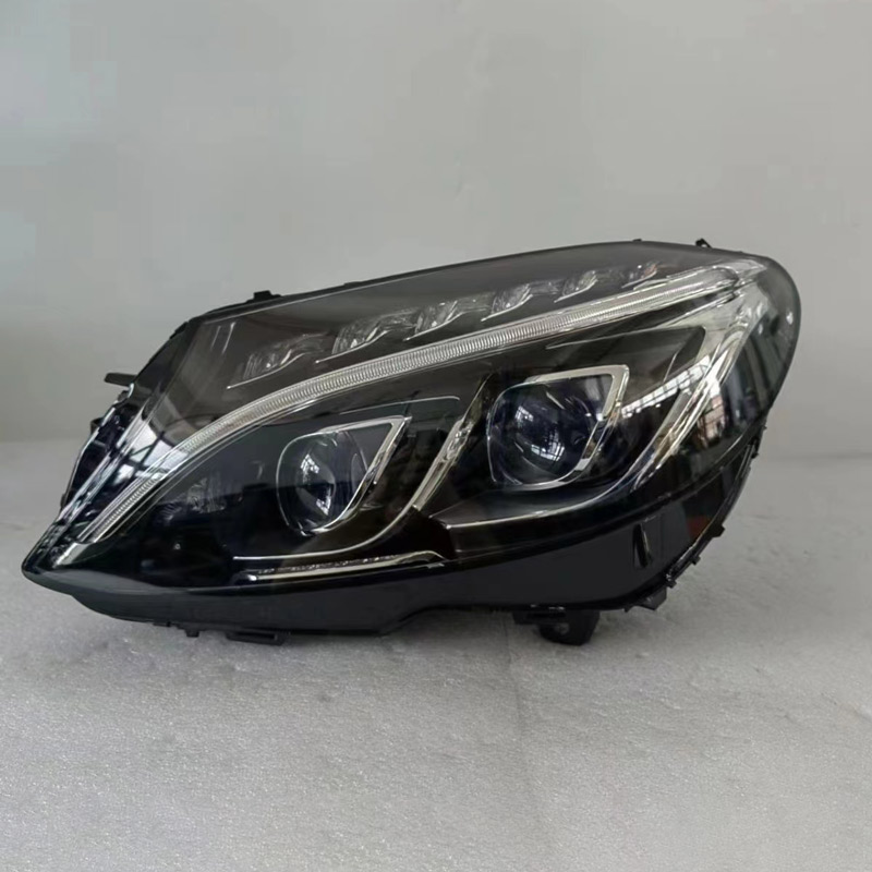 Оригинальная, OEM-версия Бенц C200 260 300 W205, полная фара, с модульным блоком, светодиодная фара DRL, рулевая фара Koplamp